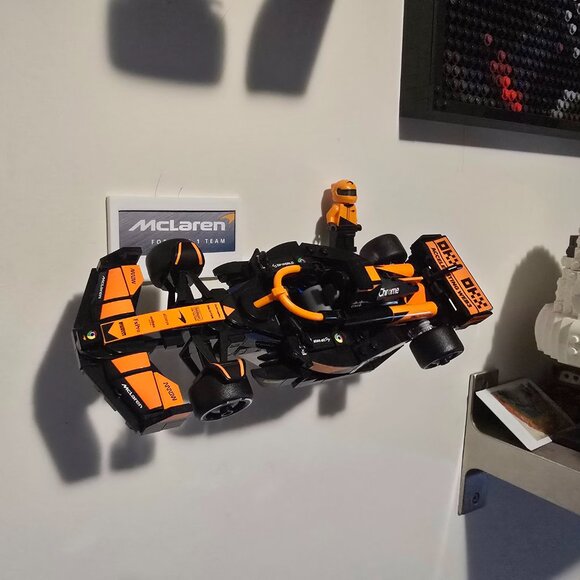 Lego F1 Car Wall/Desk Holder - Picture 4 of 4